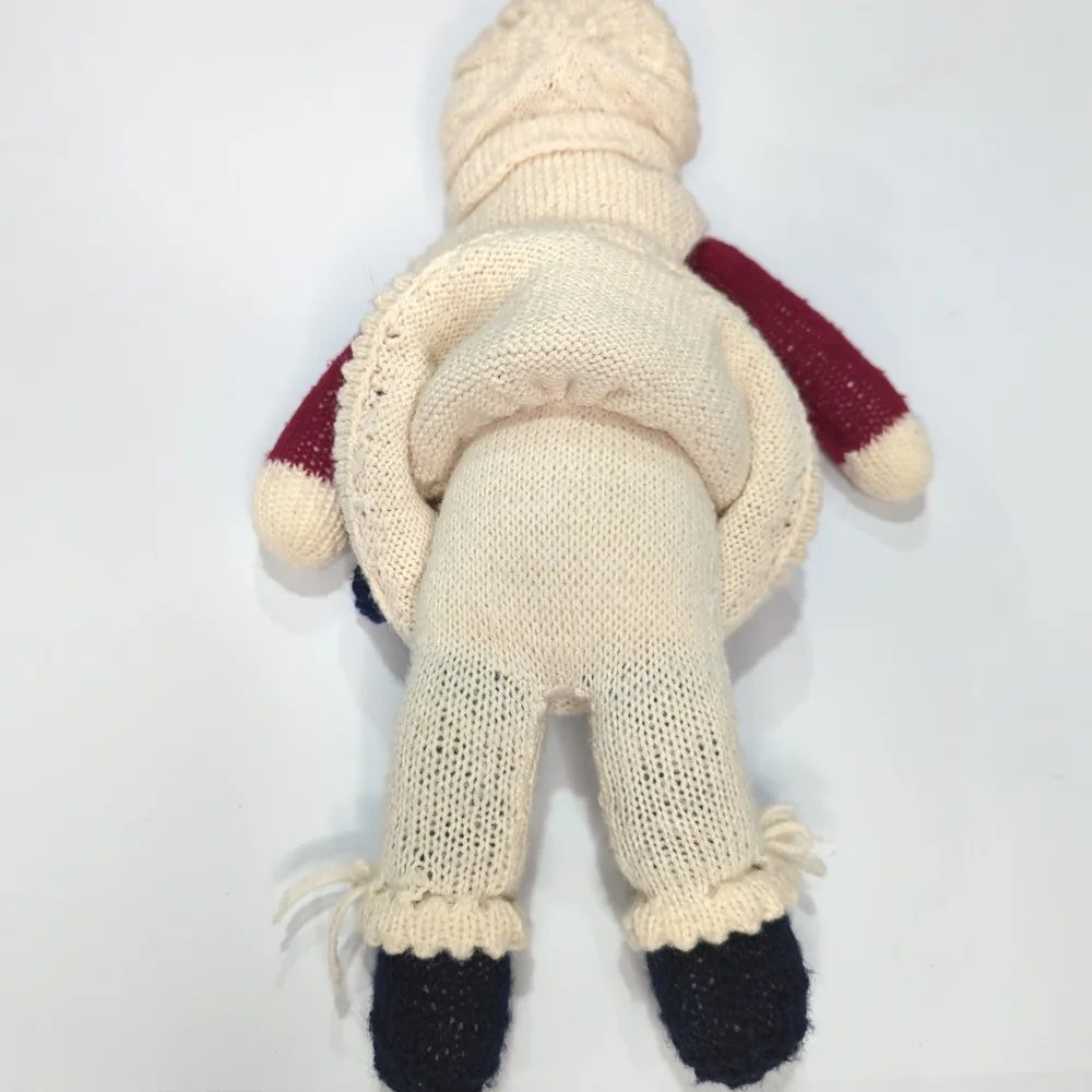 Vintage 1980's Crochet/Knit Handmade Prairie Doll Grandmother Doll